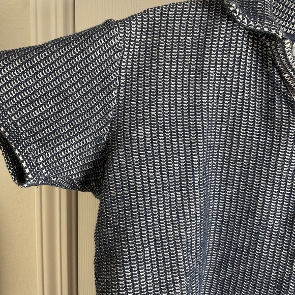 Zara Woman’s knitted polo shirt Size medium - Picture 5 of 9